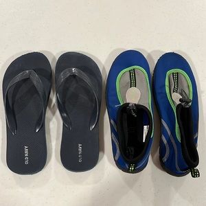 Kids Water Shoe & Flip Flop Set
